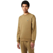 Lacoste Beige Organic Brushed Cotton Sweatshirt