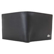 Lacoste Black Small Billfold ID Wallet