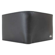 Lacoste Black Small Billfold Wallet