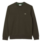 Lacoste Green Organic Brushed Cotton Sweatshirt