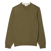 Lacoste Green Organic Cotton Crew Neck Sweater