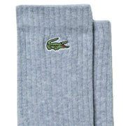 Lacoste Grey Sports High Cut 3 Pack Socks