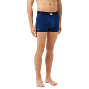 Lacoste Navy Croc Waist 3 Pack Trunks