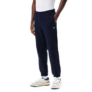 Lacoste Navy Organic Cotton Fleece Joggers