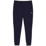 Lacoste Navy Slim Fit Organic Cotton Fleece Jogging Bottoms