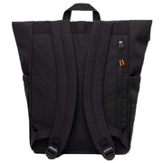 Lefrik Black Lars Roll Ripstop Backpack