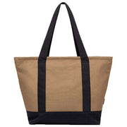 Lefrik Brown Strata Shopper Bag