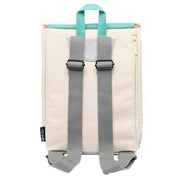 Lefrik Cream Scout Mini Block Stripes Backpack