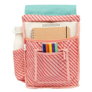 Lefrik Cream Scout Mini Block Stripes Backpack