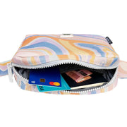 Lefrik Multi-colour Reef Marble Crossbody Bum Bag