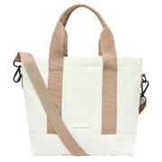 Lefrik White Strata Mini Ripstop Tote Bag