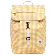 Lefrik Yellow Scout Vichy Backpack