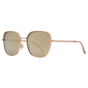 Lipsy London Gold Chunky Metal Glam Cat Eye Sunglasses