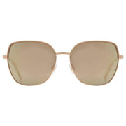 Lipsy London Gold Chunky Metal Glam Cat Eye Sunglasses