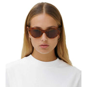 MessyWeekend Brown Donna Sunglasses