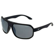 O'Neill Black Oversized Wrap Sunglasses