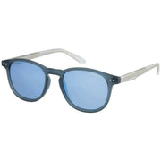 O'Neill Blue Embossed Core Wire Round Sunglasses