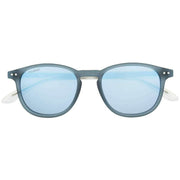 O'Neill Blue Embossed Core Wire Round Sunglasses