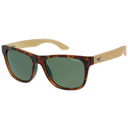 O'Neill Brown Biodegradable Natural Bamboo Temple Sunglasses