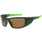 O'Neill Green 9018 2.0 High Wrap Performance Sports Sunglasses