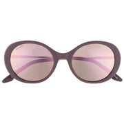 O'Neill Purple Round Butterfly Sunglasses