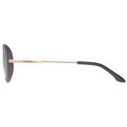 O'Neill Purple Round Butterfly Sunglasses