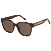 Radley London Brown Square Eye Textured Temple Sunglasses