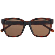 Radley London Brown Square Eye Textured Temple Sunglasses