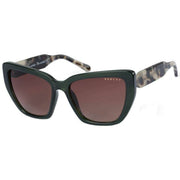 Radley London Green Square Cat Eye Cut Away Detail Sunglasses