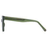 Radley London Green Square Eye Textured Temple Sunglasses