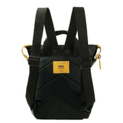 Roka Black Bantry B Small All Black Recycled Nylon Backpack