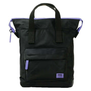 Roka Black Bantry B Small All Black Recycled Nylon Backpack