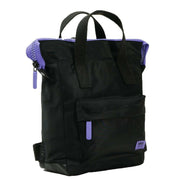 Roka Black Bantry B Small All Black Recycled Nylon Backpack