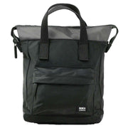 Roka Black Bantry B Small Creative Waste Two Tone Recycled Nylon Backpack