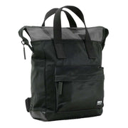 Roka Black Bantry B Small Creative Waste Two Tone Recycled Nylon Backpack