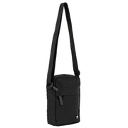 Roka Black Bond All Black Recycled Canvas Crossbody Bag