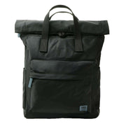 Roka Black Canfield B Medium All Black Recycled Nylon Backpack