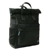 Roka Black Canfield B Medium All Black Recycled Nylon Backpack