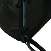 Roka Black Canfield B Medium All Black Recycled Nylon Backpack