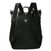 Roka Black Canfield B Medium Creative Waste Two Tone Recycled Nylon Backpack