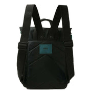 Roka Black Canfield B Small All Black Recycled Nylon Backpack