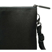 Roka Black Carnaby XL All Black Recycled Canvas Crossbody Bag