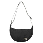 Roka Black Farringdon Recycled Taslon Slouchy Bag