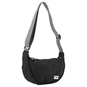 Roka Black Farringdon Recycled Taslon Slouchy Bag