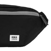 Roka Black Jubilee Medium Recycled Nylon Sling Bag