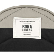 Roka Black Paddington B Creative Waste Two Tone Recycled Canvas Crossbody Bag