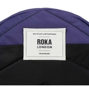 Roka Black Paddington B Creative Waste Two Tone Recycled Nylon Crossbody Bag