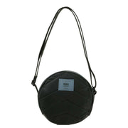 Roka Black Paddington B Small All Black Recycled Nylon Crossbody Bag