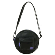 Roka Black Paddington B Small All Black Recycled Nylon Crossbody Bag