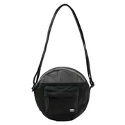 Roka Black Paddington B Small Creative Waste Two Tone Recycled Nylon Crossbody Bag